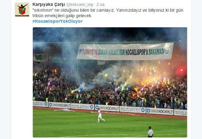 Kocaelispor Cezayı Ödemezse Amatör Lige Düşecek