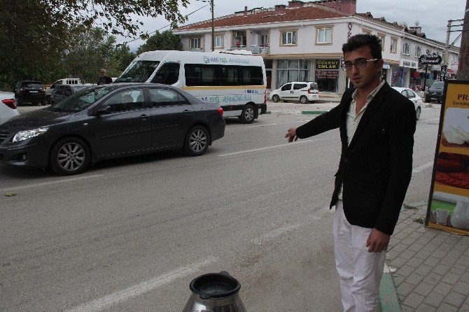 Bursa’da Kaza Dehşeti Kameraya Böyle Yansıdı...