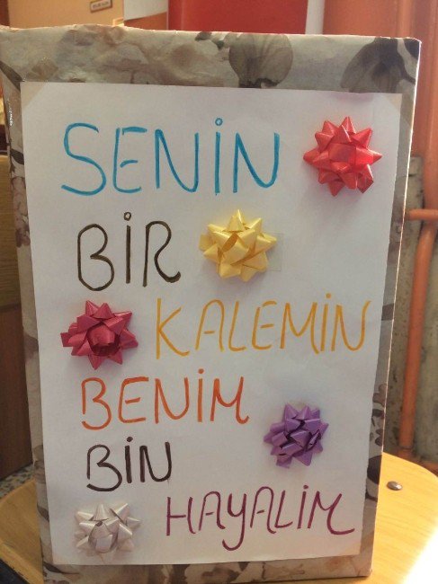 Akşehir’de “Senin Bir Kalemin, Benim Bin Hayalim” Kampanyası