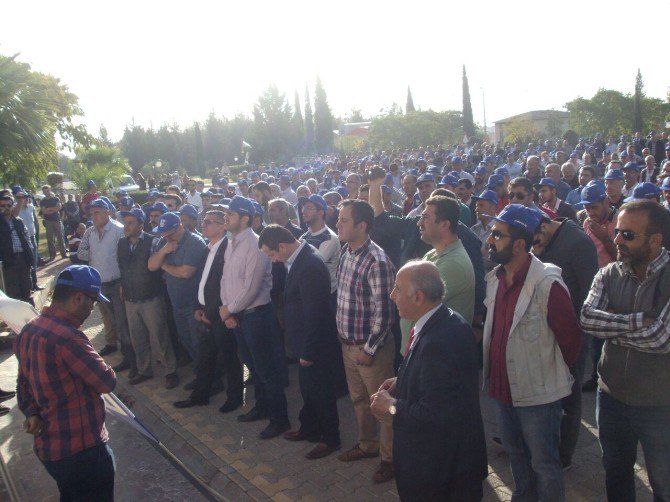 Petrol-iş Sendikasından Protesto Gösterisi