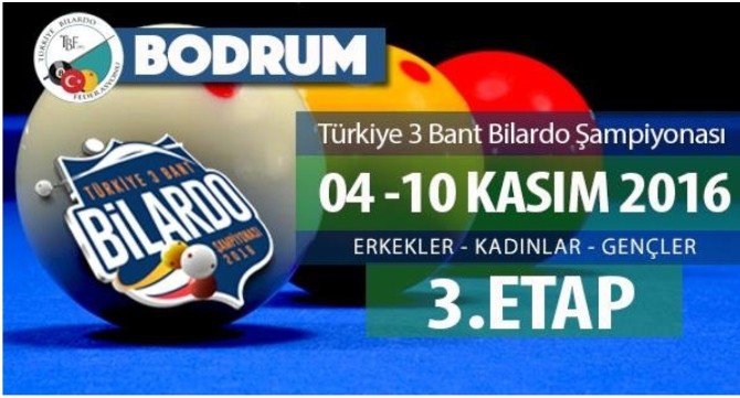 Bilardocular Bodrum’a Geliyor