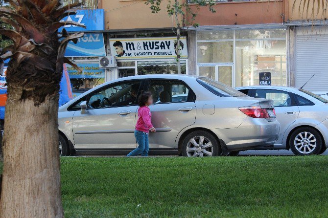 Polis Suriyeli Dilenci Çocukları Yakaladı