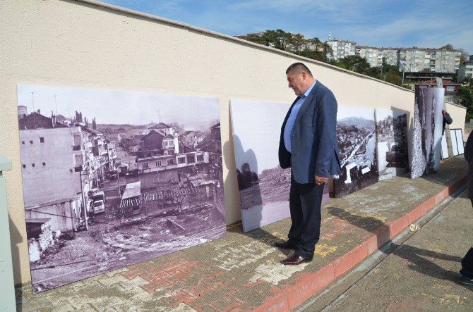 Amfi Tiyatronun Çevresi Alaplı’nın Eski Fotoğraflarıyla Donatılıyor