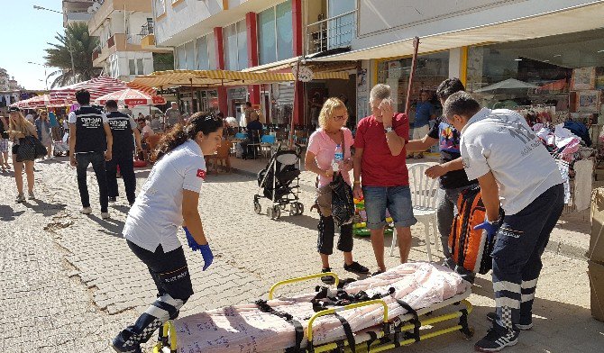 Ambulans, Semt Pazarı Sebebiyle Yaralıya Ulaşmakta Zorlandı