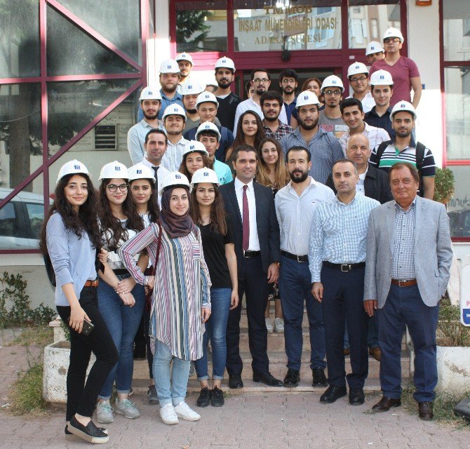 Geleceğin İnşaat Mühendisleri İmo’da Baret Taktı