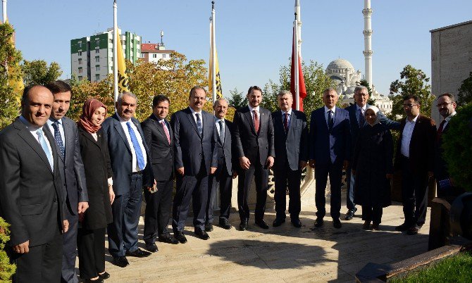 Enerji Bakanı Albayrak’tan Başkan Akyürek’e Ziyaret