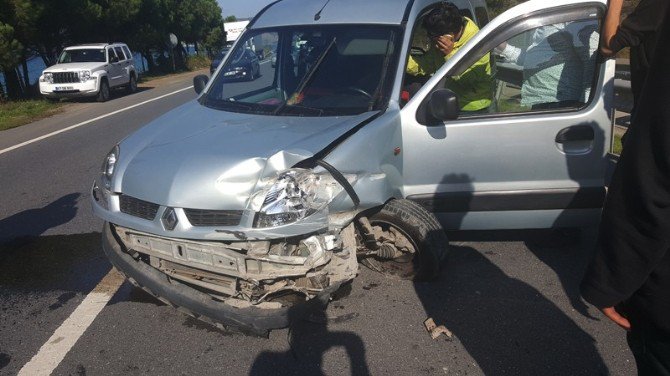 Zonguldak’ta Trafik Kazası: 2 Yaralı