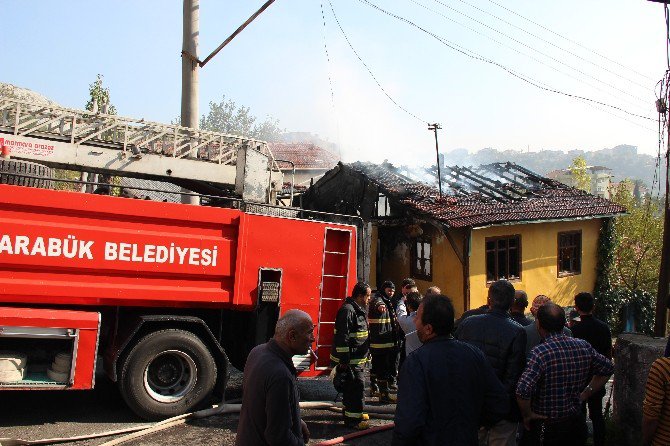 Karabük’te Ev Yangını