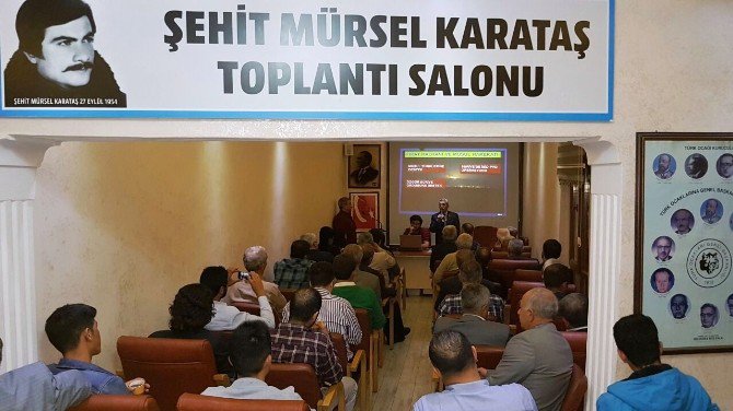 Türk Ocaklarında ‘Fırat Kalkanı Ve Musul Harekatı’ Konuşuldu