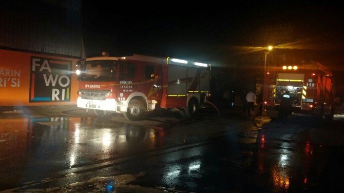 Başkent’te Korkutan İş Yeri Yangını