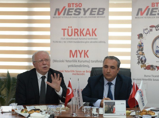 Bursa Mesleki Yeterlilikte Zirvede