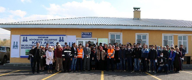 Çevre Mühendisleri Katı Atık Tesisini Gezdi