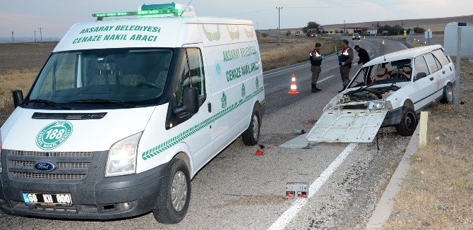 Aksaray’da Otomobil Takla Attı: 1 Ölü, 3 Yaralı