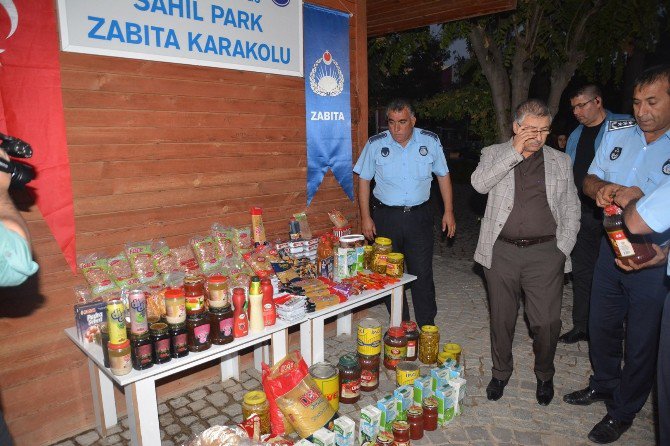 Birecik’te Sağlıksız Gıdalar İmha Edildi