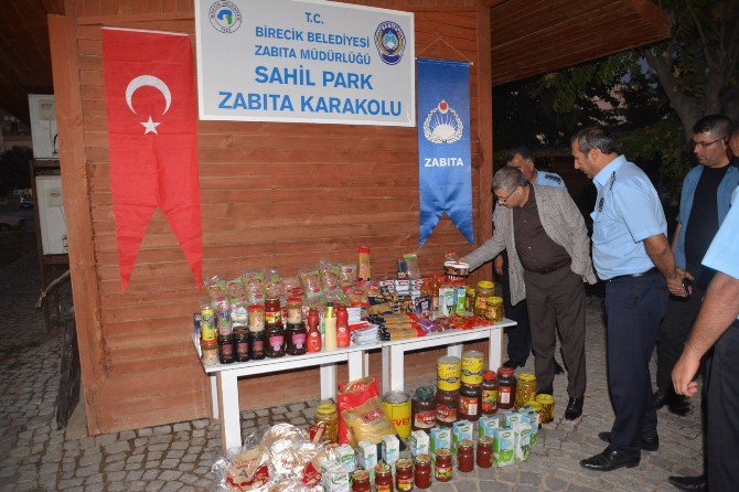 Birecik’te Sağlıksız Gıdalar İmha Edildi