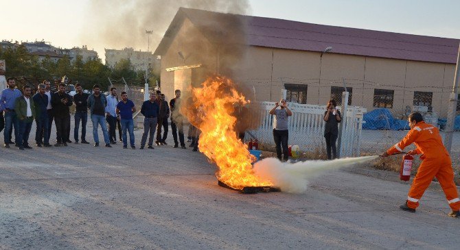 Dicle Elektrik Acil Durum Ekibi Tatbikat Yaptı