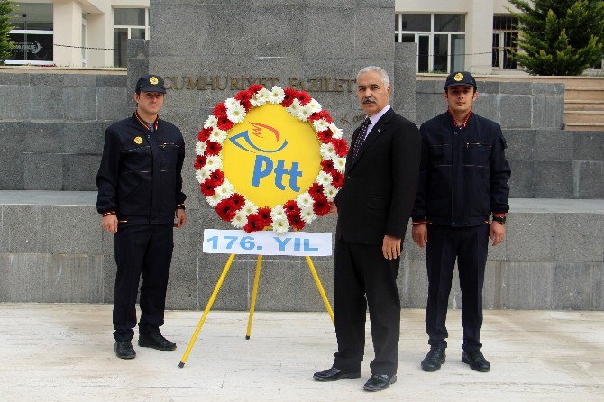 Gümüşhane’de Ptt’nin 176.kuruluş Yıldönümü Kutlandı