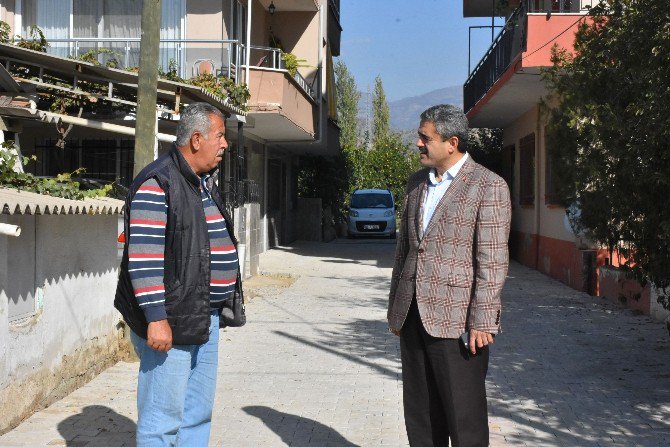 Nazilli Belediyesi Yol Çalışmalarına Devam Ediyor