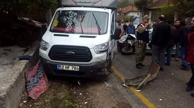 Tokat’ta Trafik Kazası: 1 Ölü, 3 Yaralı