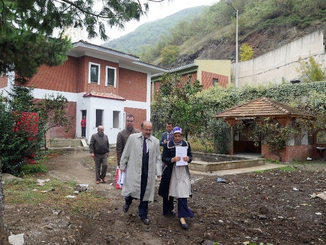 Başkan Gümrükçüoğlu Uyuşturucu İle Mücadele Merkezi İnşaatını Denetledi