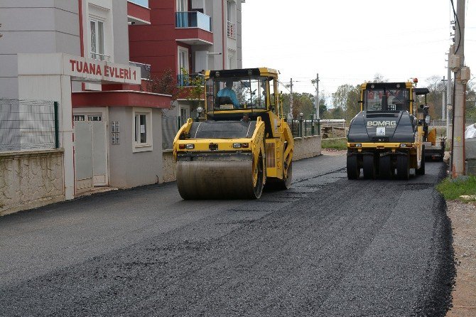 Ataevler Mahallesi Asfaltlanıyor