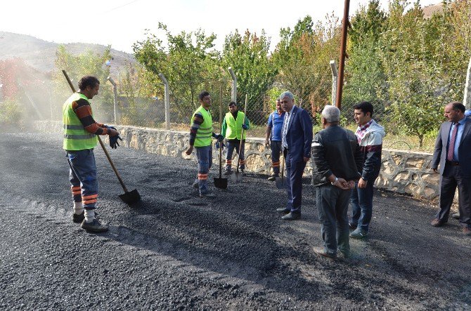 Yeşilyurt Belediyesi Kış Ayı Gelmeden Asfaltlama Çalışmalarına Hız Verdi