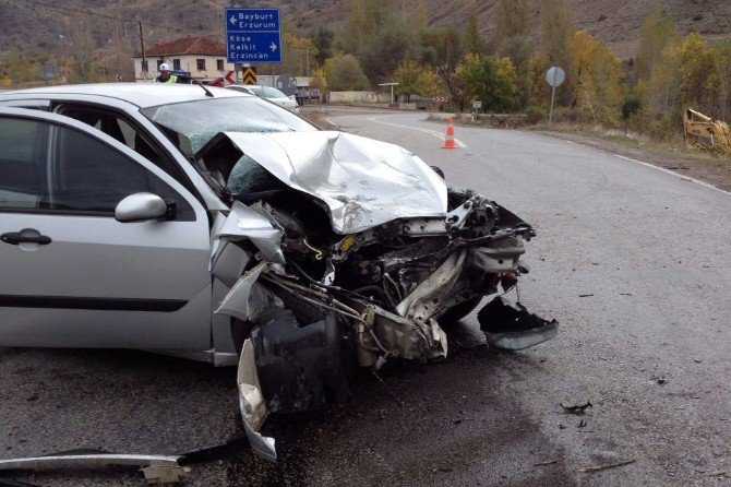 Gümüşhane’de Trafik Kazası: 3 Yaralı