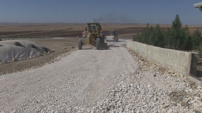 Haliliye Belediyesinden Yol Yapım Çalışması