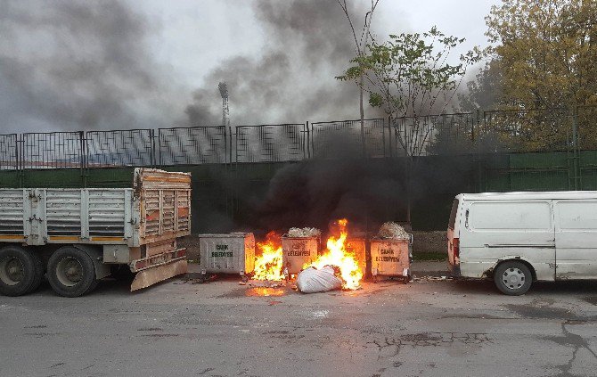 Çöpteki Yangını Vatandaşlar Söndürdü