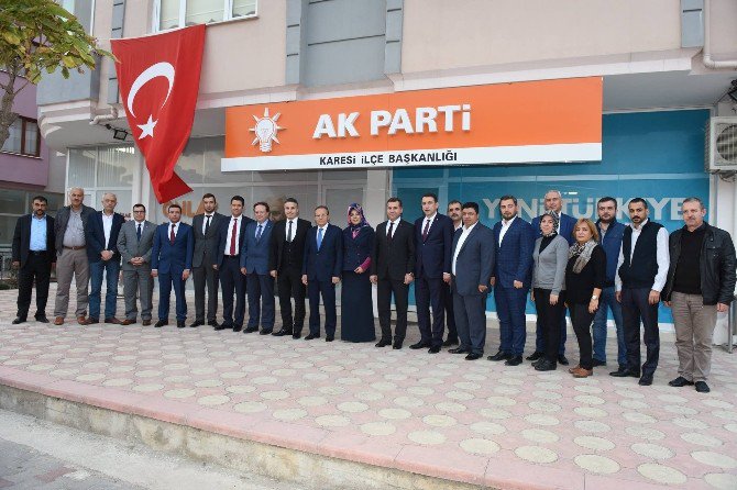 Başkan Uğur’dan Ak Parti Teşkilatlarına Ziyaret