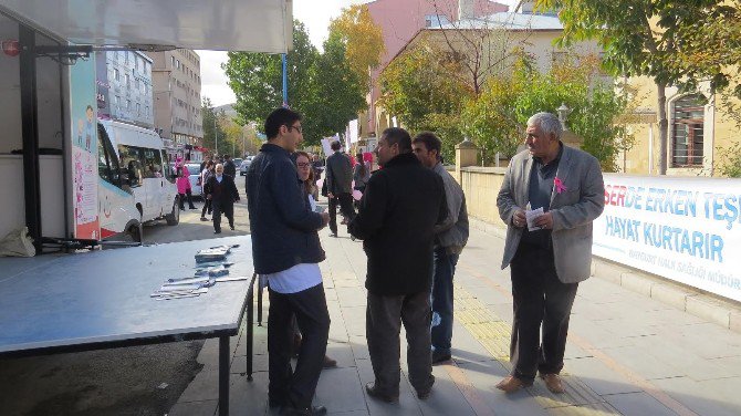 Bayburt’ta Meme Kanseri Bilinçlendirme Standı Açıldı