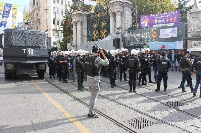 Hdp İstanbul İl Örgütü’nden Gültan Kışanak’ın Gözaltına Alınmasına Protesto