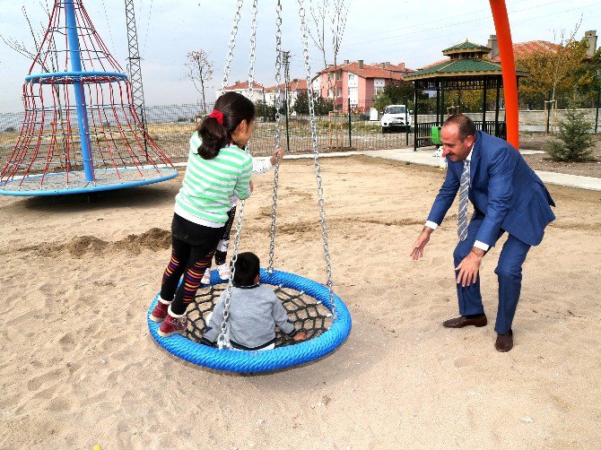 Gölbaşı’nda 40 Mahalleye 40 Park