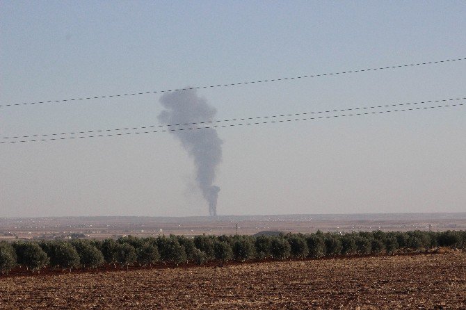 El Bab Bölgesindeki Deaş Hedefleri Yerle Bir Edildi