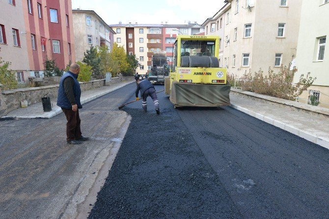 Yeşil Sokaklara Asfalt Yapılıyor