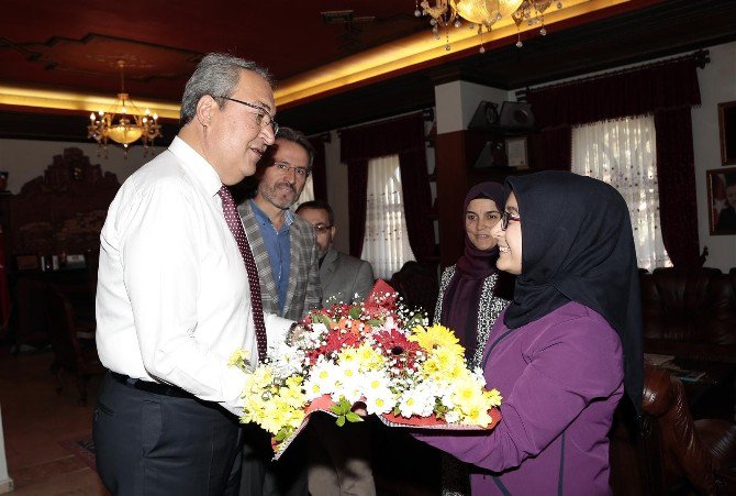 Yunus Emre İmam Hatip Ortaokulu Yöneticileri Ünver’i Ziyaret Etti