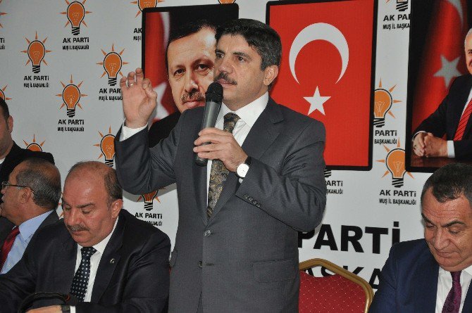 Ak Parti Genel Başkan Yardımcısı Aktay, Muş’ta