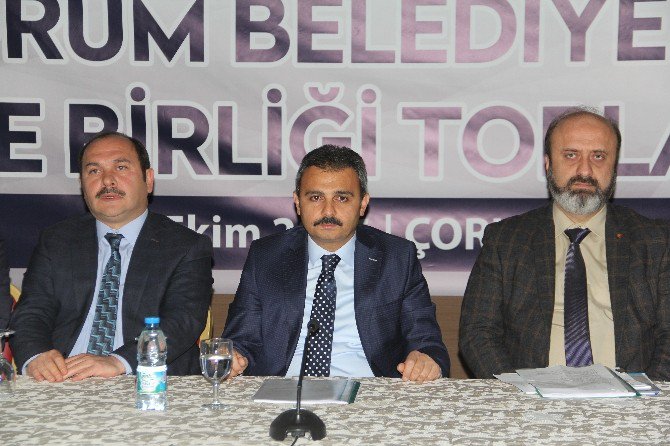 Çorum Belediyeler Çevre Birliği’nin Meclis Toplantısı Yapıldı