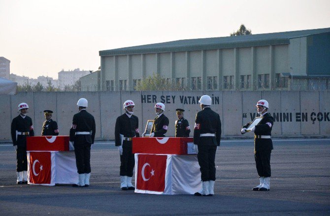 Hani Şehitleri Memleketlerine Uğurlandı