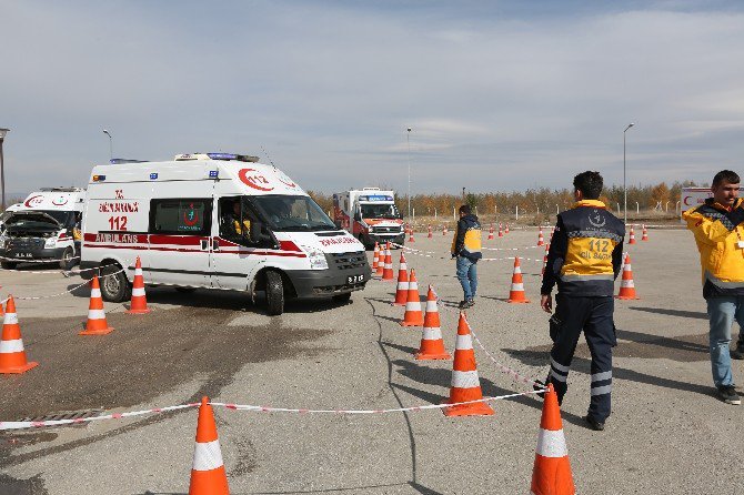 Erzurum’da Ambulans Şoförlerine Aste Eğitimi Verildi