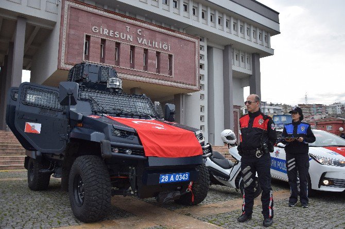 Terörle Mücadelenin Göz Bebeği ‘Ural’ Giresun Emniyet Müdürlüğüne Teslim Edildi