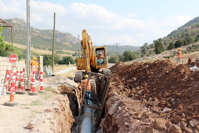 Güneysınır Ve Ereğli’ye 39.5 Kilometre Kanalizasyon Hizmeti