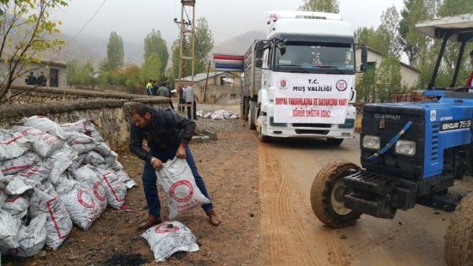 Muş’ta 38 Bin 850 Aileye Kömür Dağıtılacak