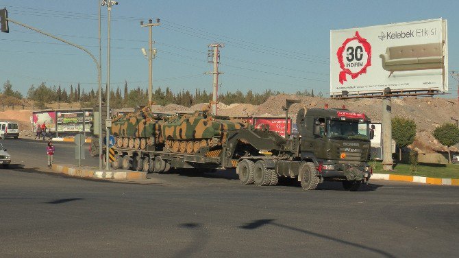 Şanlıurfa’dan Sınıra Askeri Sevkıyat