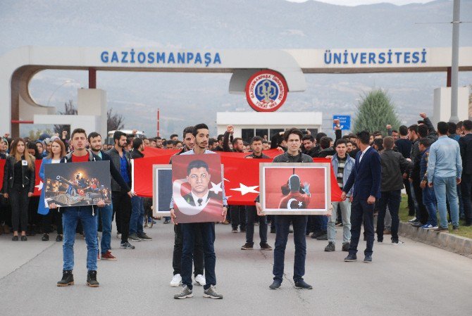 Tokat’ta 15 Temmuz Yürüyüşü