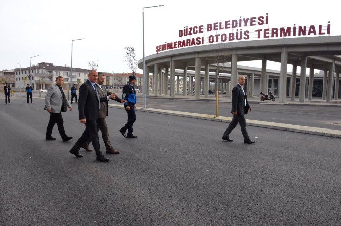 Başkan Keleş Terminalde Son Durumu Gözden Geçirdi