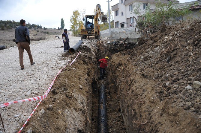 Bozüyük’te Altyapı Çalışmaları Aralıksız Devam Ediyor