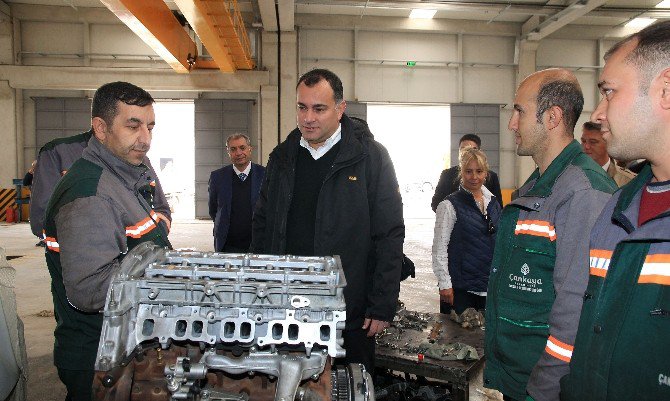 Başkan Taşdelen, Alacaatlı Lojistik Merkezi’nde Çalışanlarla Buluştu