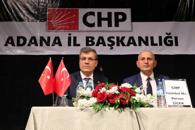 Adana’da Chp’den ’Darbe Ve Hukuk’ Konulu Konferans