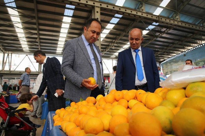 Başkan Sarıoğlu, Kapalı Pazar Esnafını Ziyaret Etti